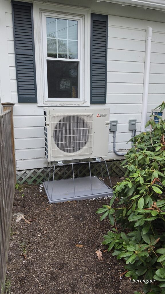 house with whole home heat pump