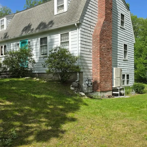 outdoor heat pump in Chelmsford MA Home